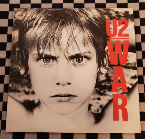 War vinyl 1984 vg - u2,