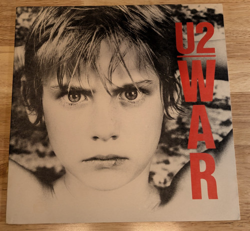 War vinyl album record - u2,