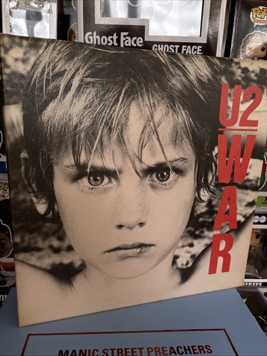 War vinyl - vg+/vg+, u2